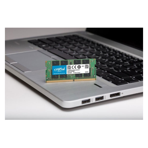 Crucial 8GB RAM DDR4-2666 MHz CL19 SODIMM 204-Pin Laptop Memory – CB8GS2666