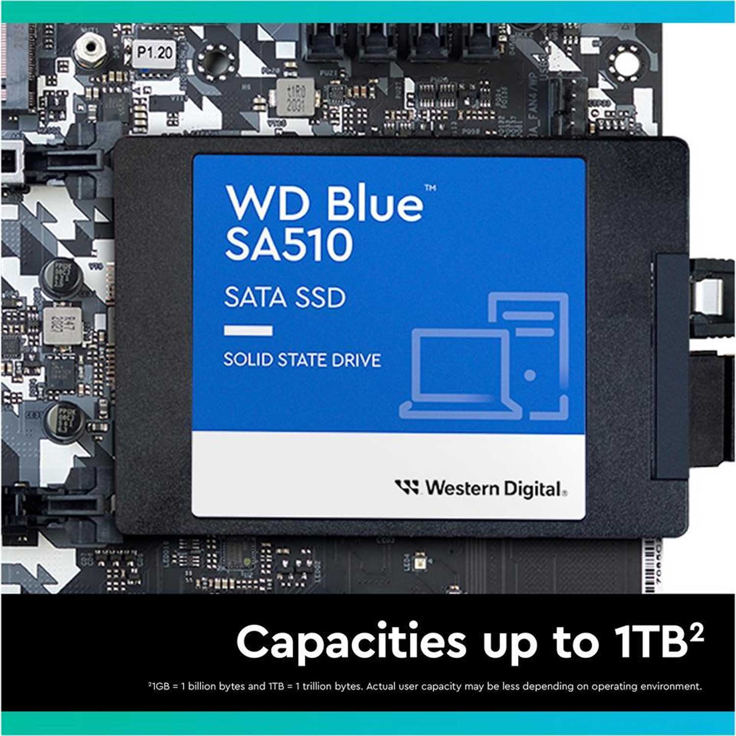 Western Digital 1TB Blue SA510 SATA Internal Solid State Drive – WDS240G3G0A