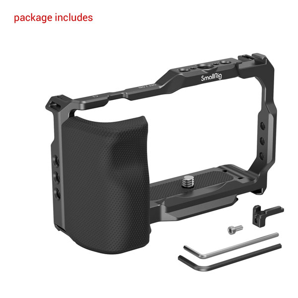 SmallRig Camera Cage with Grip for Sony ZV-E10 - 3538