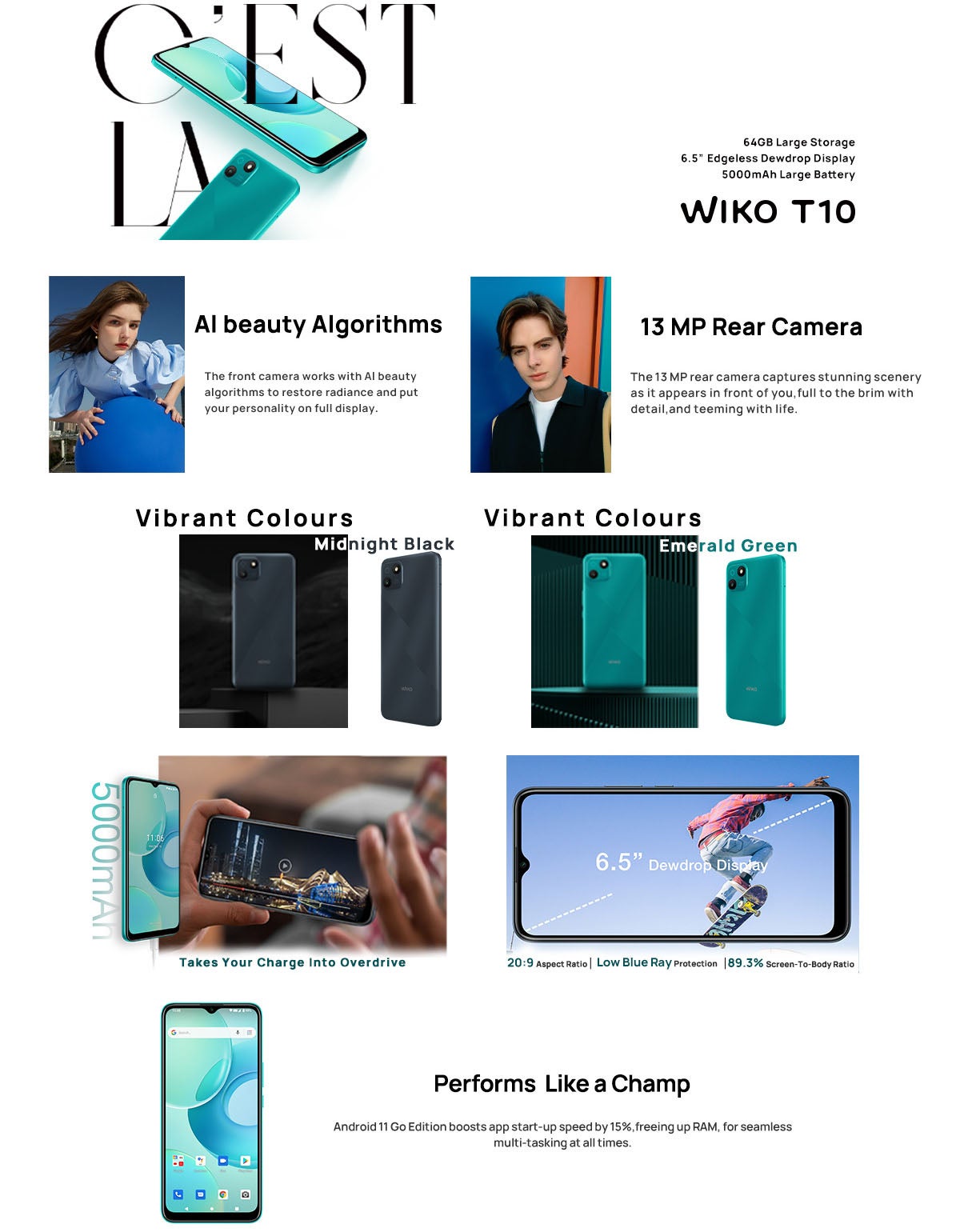 Wiko T10 | Wiko T10 Price