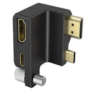 SmallRig 3289 | HDMI & USB-C Right-Angle | PLUGnpoint