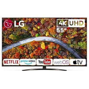 LG LED 55" UHD 4K Smart TV, Black - 55UP8150PVB