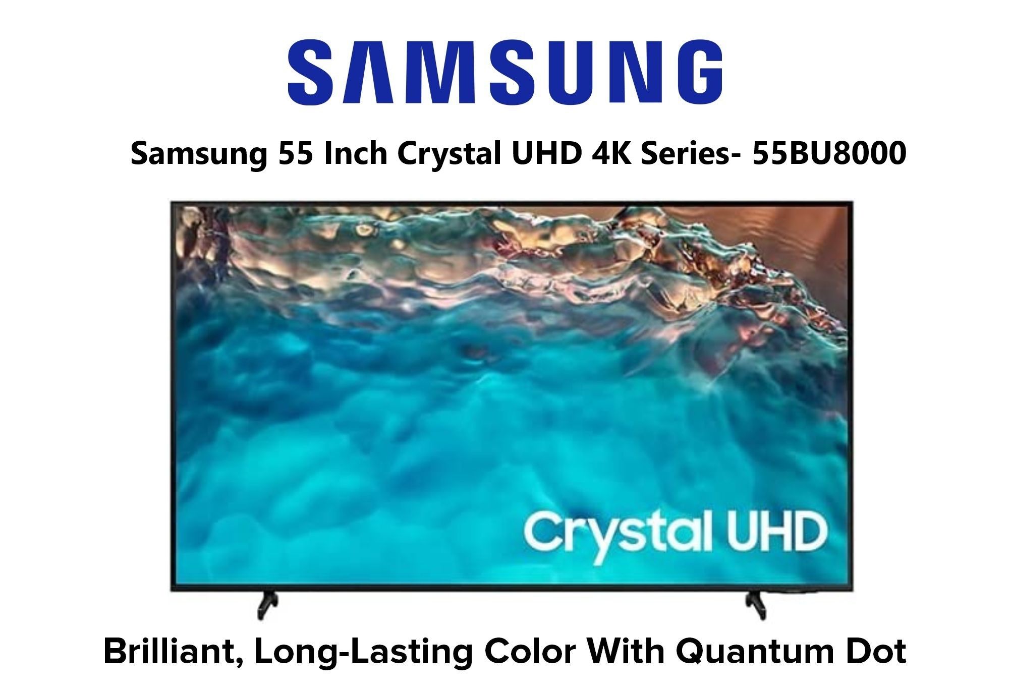 Samsung UA55BU8000 | 55″ 4K Crystal UHD 