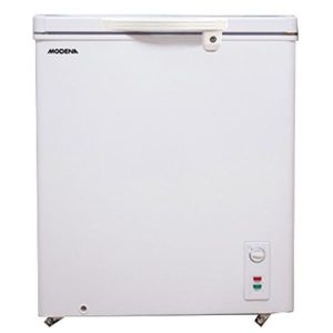 MODENA Chest Freezer with White Inner Coating, White - MD15WWM
