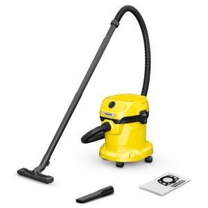 Karcher Wet And Dry Vacuum Cleaner, Yellow - WD2-PLUS