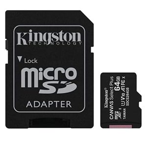 Kingston 64GB MicroSD | Canvas Select Plus Card | PLUGnPOINT
