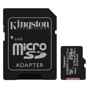 Kingston 256GB MicroSD | Canvas Select Plus | PLUGnPOINT
