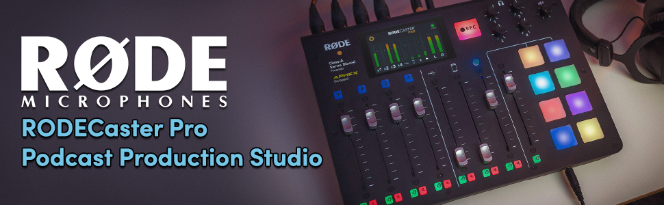 Rode Podcast Production Studio - RODE-CASTERPRO