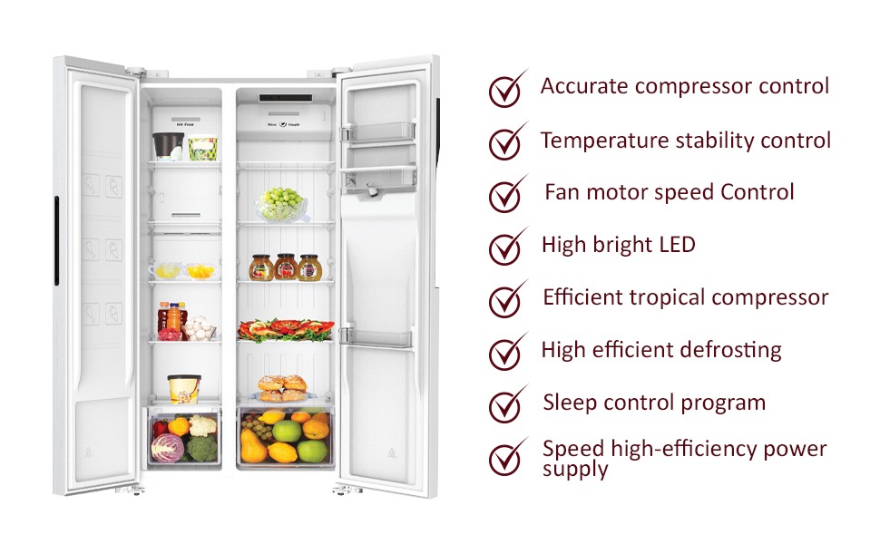 Nikai NRF750SBSS | 700L Double Doors Refrigerator 