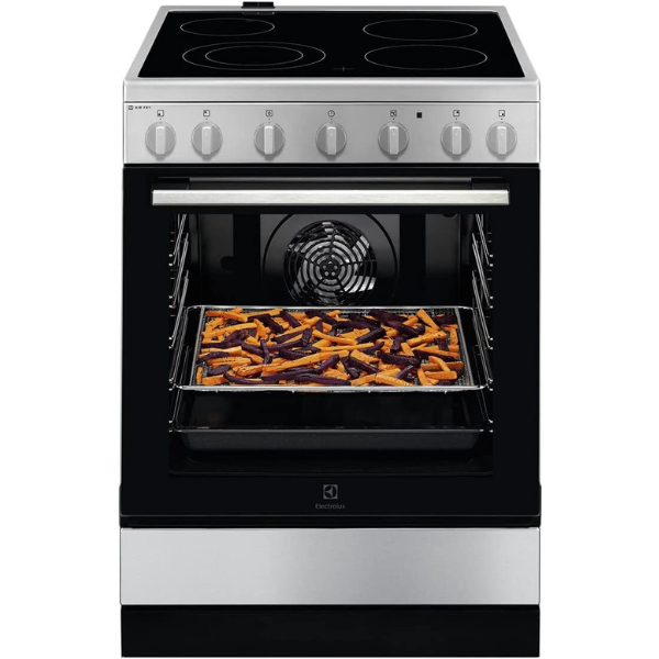 Electrolux 60x60 Electric Cooker, Stainless Steel - LKR64000BX