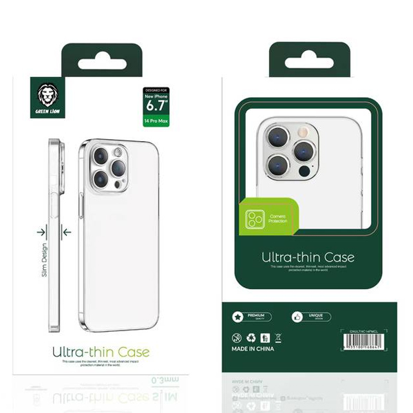 Green Lion Ultra Thin Case For iPhone 14 Pro Max | PLUGnPOIN