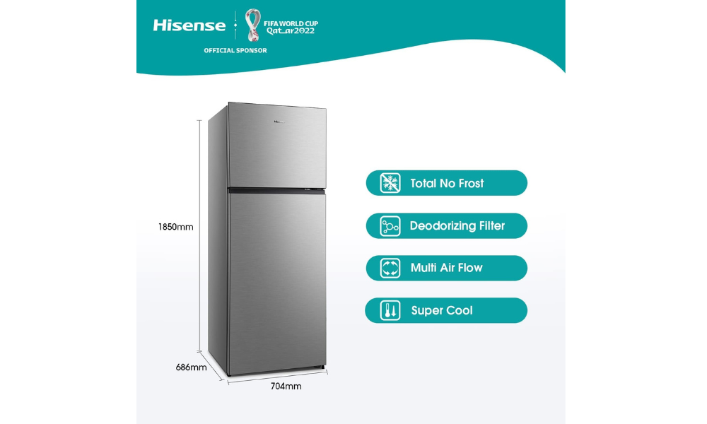 Hisense RT599N4ASU | 599 Liter Refrigerator 