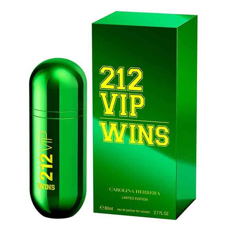 Carolina Herrera 212 Vip Wins Limited Edition for Women EDP 80ml - 8411061995761