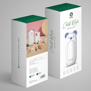 Green Lion Child Manicure Kit | White | PLUGnPOINT