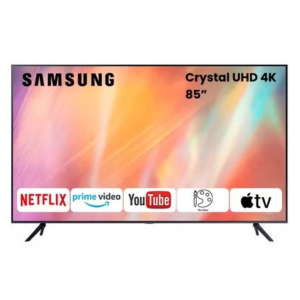 Samsung LED 85" UHD 4K Smart TV, Black - UA85AU7000UXZN