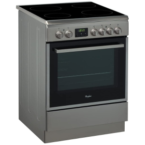Whirlpool 60 X 60 cm 4 Radiant Cooking Zones Full Electric Cooker, Grey - ACMT6533IX