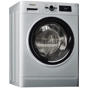 Whirlpool Freestanding Washer Dryer 9/6 KG, Silver - FWDG96148SBS GCC
