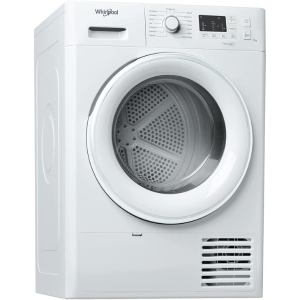 Whirlpool Freestanding Condenser Tumble Dryer, White - FT CM10 7BS GCC