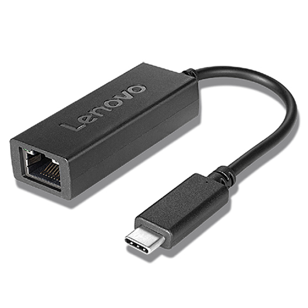 Lenovo USB-C to Ethernet Adapter | 4X90S91831 | PLUGnPOINT