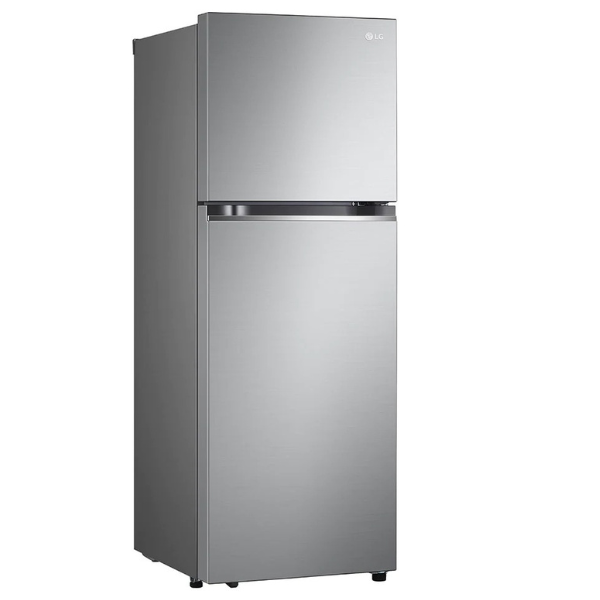 LG 315 Liter Top Mount Double Door Freezer Refrigerator, Silver - GN-B442PLGB