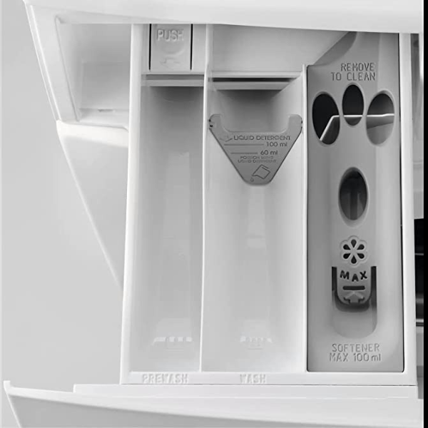 Zanussi Built In 7 Kg Washing Machine, White - ZWI712UDWAB