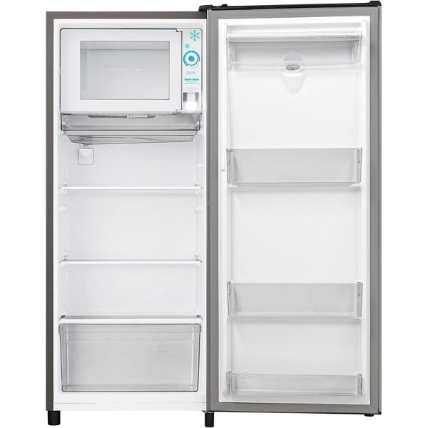 Hisense 233 Liter Refrigerator Single Door With Water Dispenser, Silver - RR233N4WSU