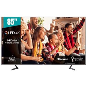 Hisense 85 Inch TV QLED 4K Smart TV With Quantum Dot, Black - 85A7HQ