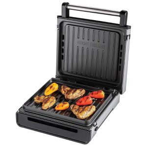 George Foreman Smokeless Electric Grill, Stainless Steel - ‎28000GCC