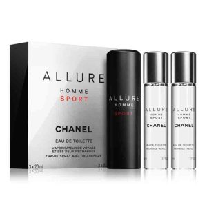 Chanel Allure Homme Sport Travel for Men EDT 3x20ml - 3145891238006