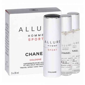 Chanel Allure Homme Sport Travel Cologne for Men EDT 3x20ml - 3145891233001