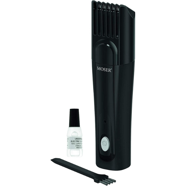 Moser Basic Trimmer With Rinseable Blade set, Black – 1030-0410