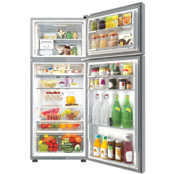 Whirlpool Top Mount Refrigerator, Silver - WTMH1752RSS
