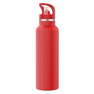 Vacuum Flask Stainless Steel Water Bottle | Red | PLUGnPOINT
