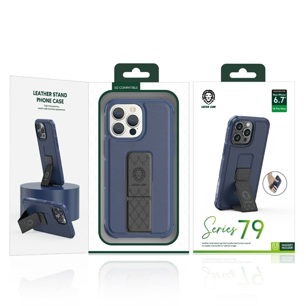 Green Lion Series 79 | For iPhone 14 Pro Blue | PLUGnPOINT