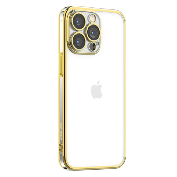 Mars Electroplating Case | For iPhone 14 Pro Gold | PLUGnPOINT