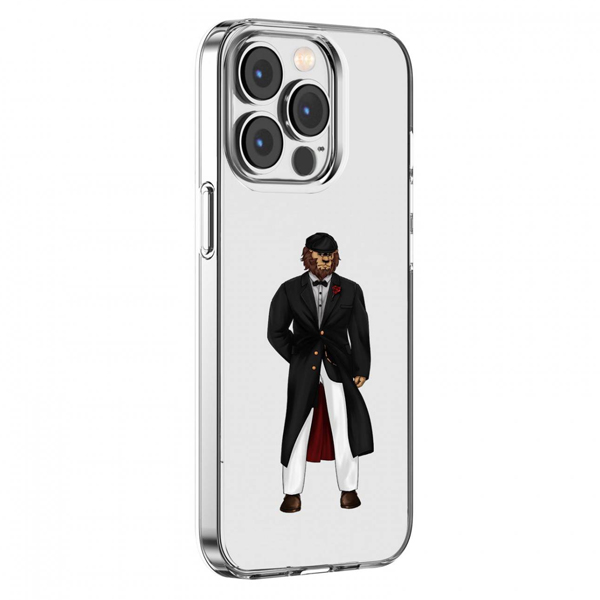 Fashion Series Tuxedo Lion | For iPhone 13 Pro max | PLUGnPOINT