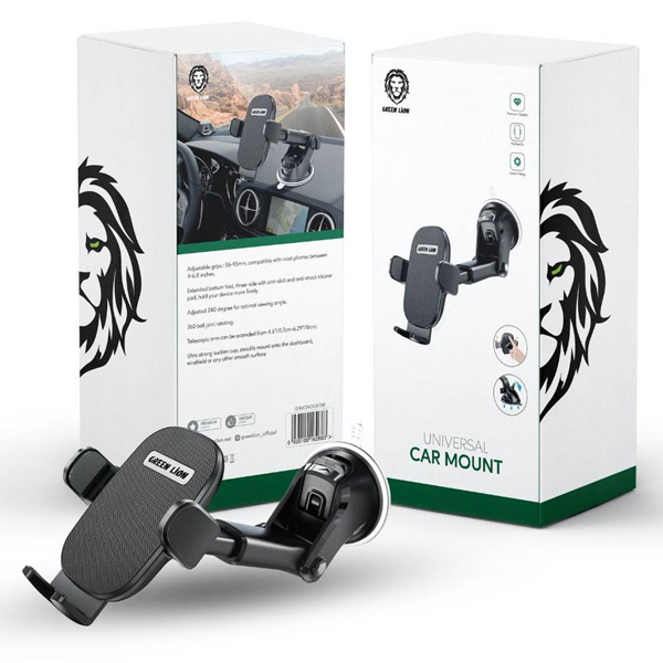 Green Lion 360 Universal Car Mount | PLUGnPOINT