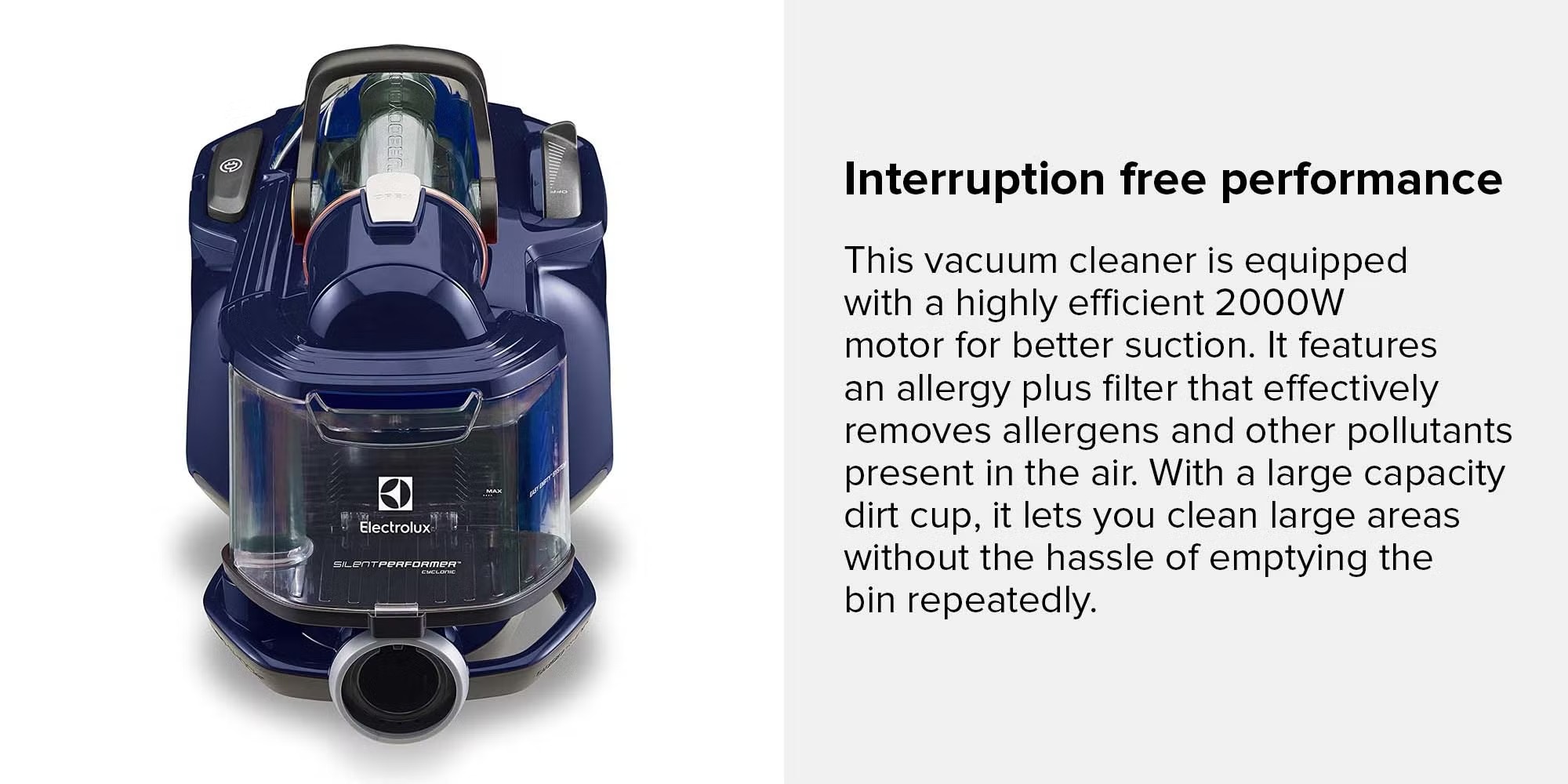 Electrolux ZSPC2000 | Canister Vacuum Cleaner