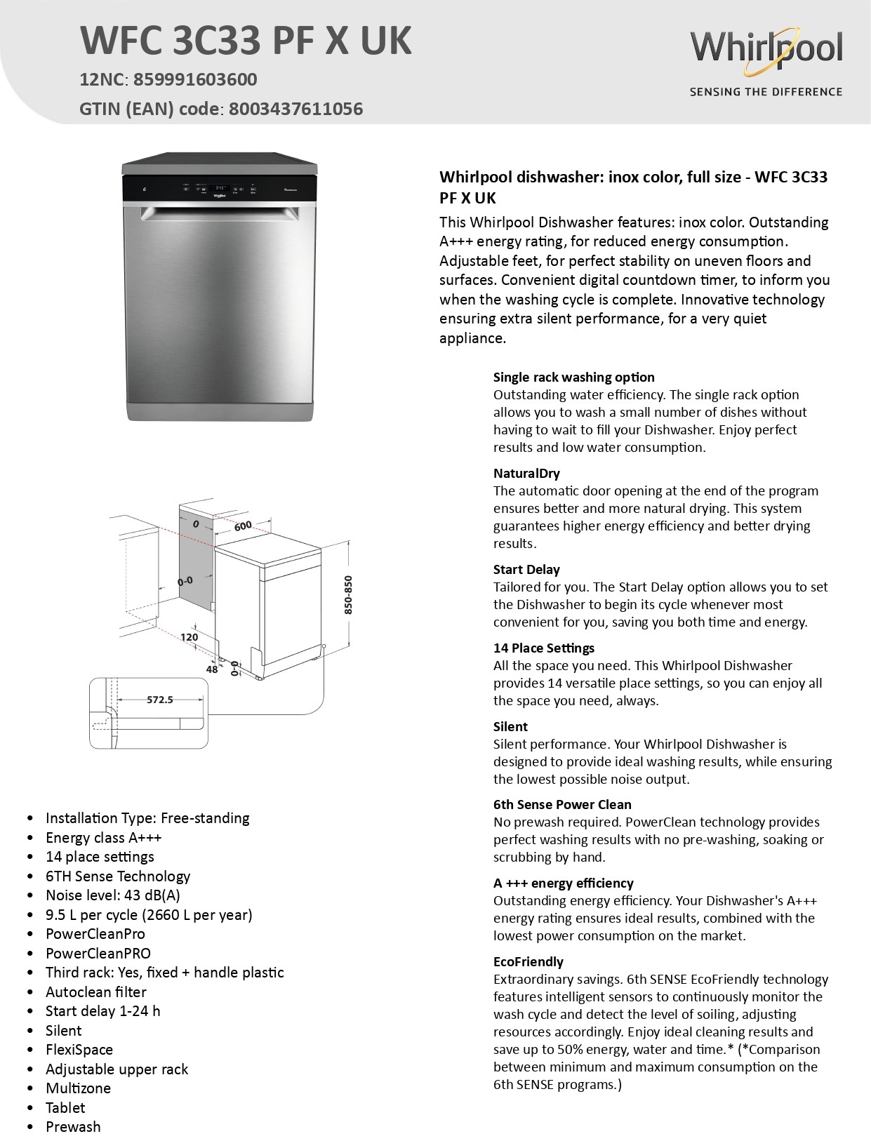 Whirlpool Dishwasher | dishwasher machine
