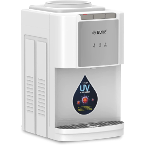 Sure Table Top Water Dispenser With UV, White - STUV2210WS