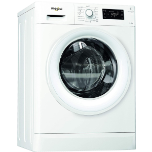 Whirlpool 8 KG Washer 6 KG Dryer, White - FWDG86148W GCC