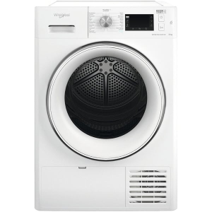 Whirlpool Front Load Tumble Dryer 9 KG, White - FFT D9X3X GCC