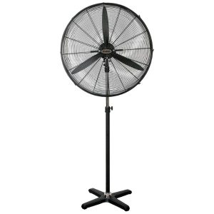 KHIND Industrial Stand Fan with High Velocity, Black - SF2402
