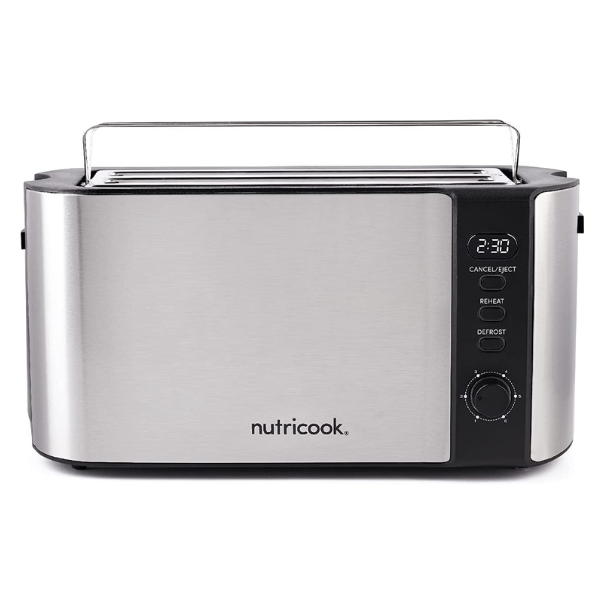 Nutricook NC-T104S | Nutricook Digital 4-Slice Toaster