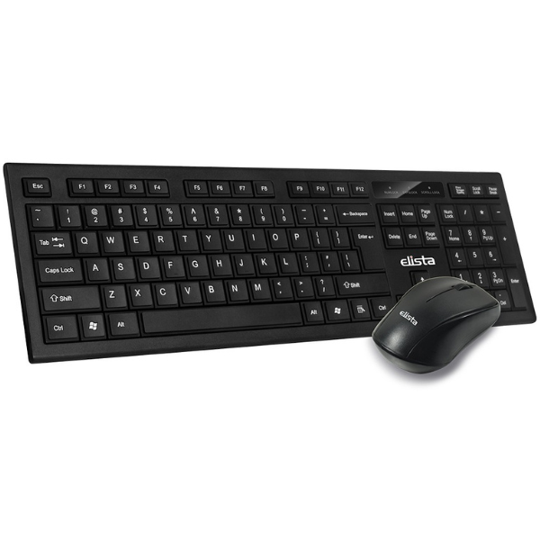 Elista Wireless Keyboard and Mouse Combo - ELS-KMC 752