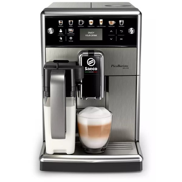 Philips Super-Automatic Espresso Machine, Black and Silver - SM5573/10