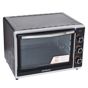 HITACHI 52 Liter Electric Oven With Convection Function, Black - HOTG-52