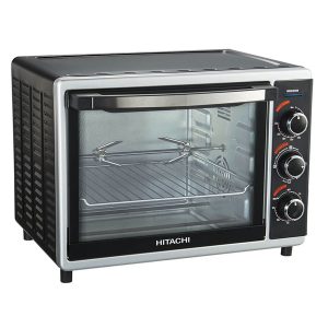 Hitachi 30 Liter Electric Oven With Convection Function, Black - HOTG-30