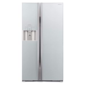 Hitachi 700L Side By Side Refrigerator Inverter Series Water Dispenser, Grey - RS700GPUK2GS