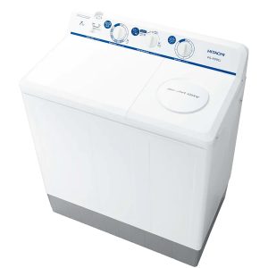 Hitachi 7 Kg Semi Automatic Twin Tub Top Loading Washing Machine, White - PS999EJ3CGXWH